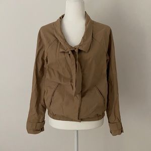 Gap khaki bomber jacket